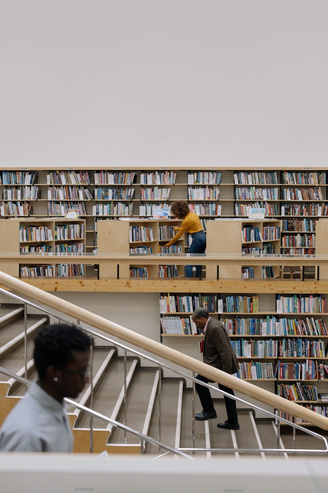 A modern library, stories kept, found, and carried forward