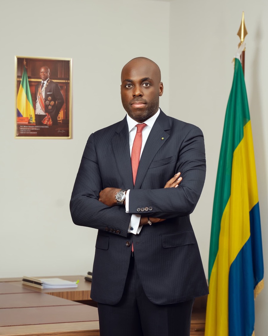 Portrait of H.E. Mark-Alexandre Doumba