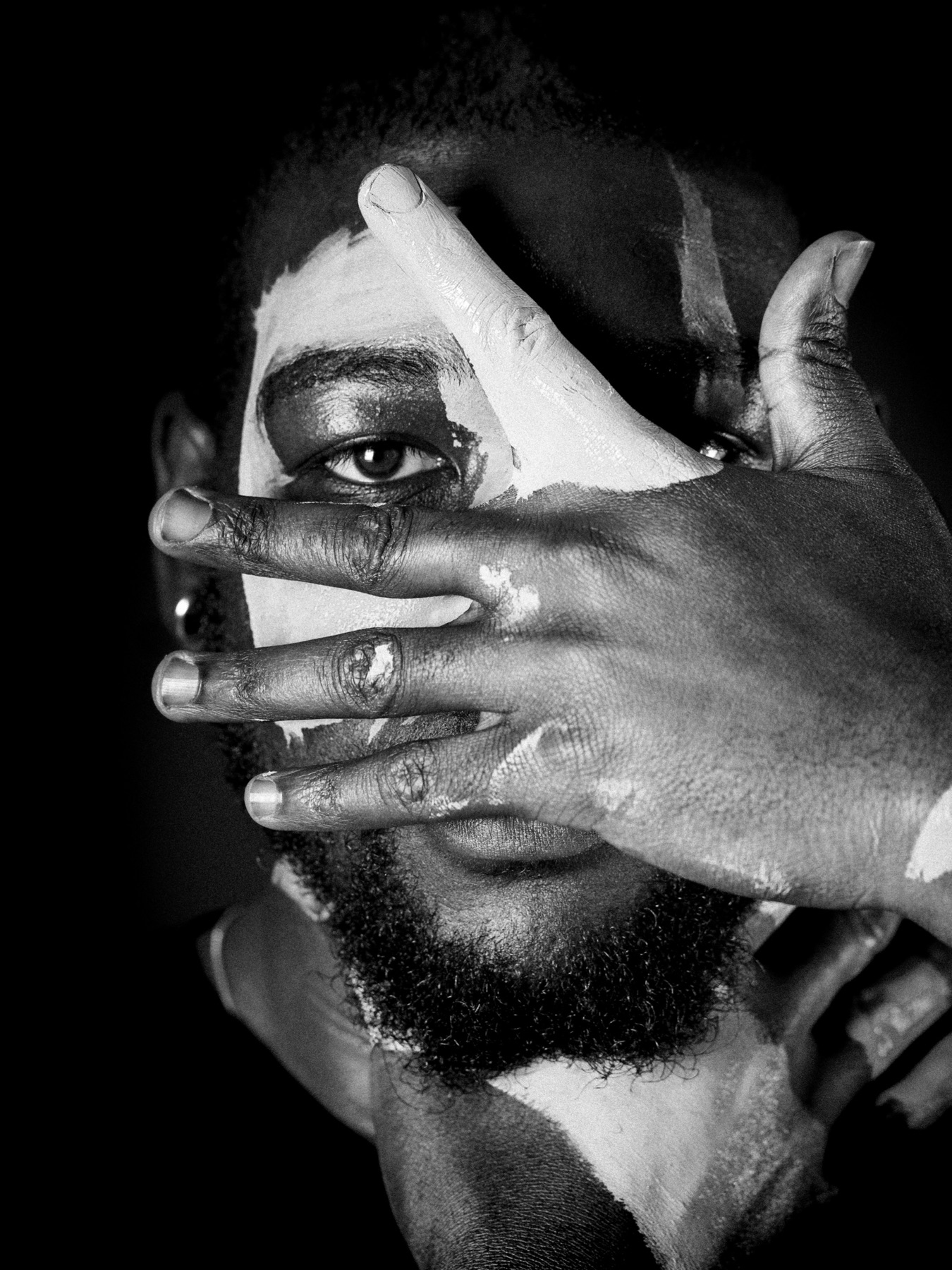 A painted portrait, identity seen through new eyes
